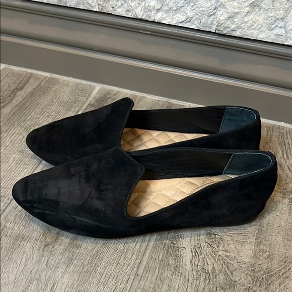 Birdies Black Suede Loafers size 8 - Picture 5 of 11